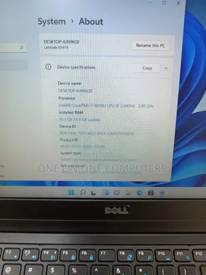 Laptop Dell Latitude 14 E5470 16GB Intel Core i7 SSD 256GB