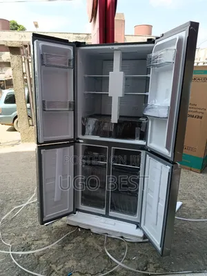 Hisense Side by Side Fridge Model. Rq 54 Wc 1 Yr Warranty