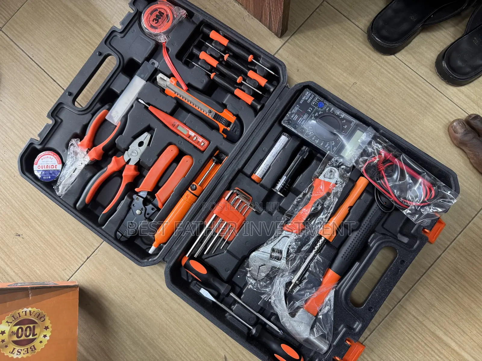 Set of Plenty Tools Box
