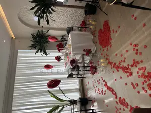 Couple Dinner Date/Proposal Dinner Setting/Helluim Ballons