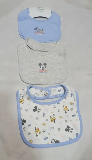 Disney Baby Characters Bib 3 Pics