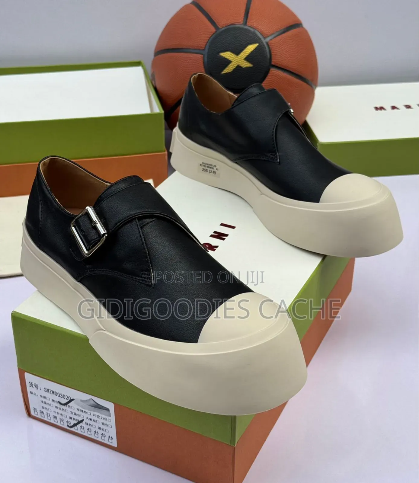 Marni-Inspired Platform Monk Strap Sneakers