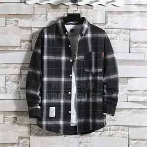 Men's Striped Long Sleeves Shirts