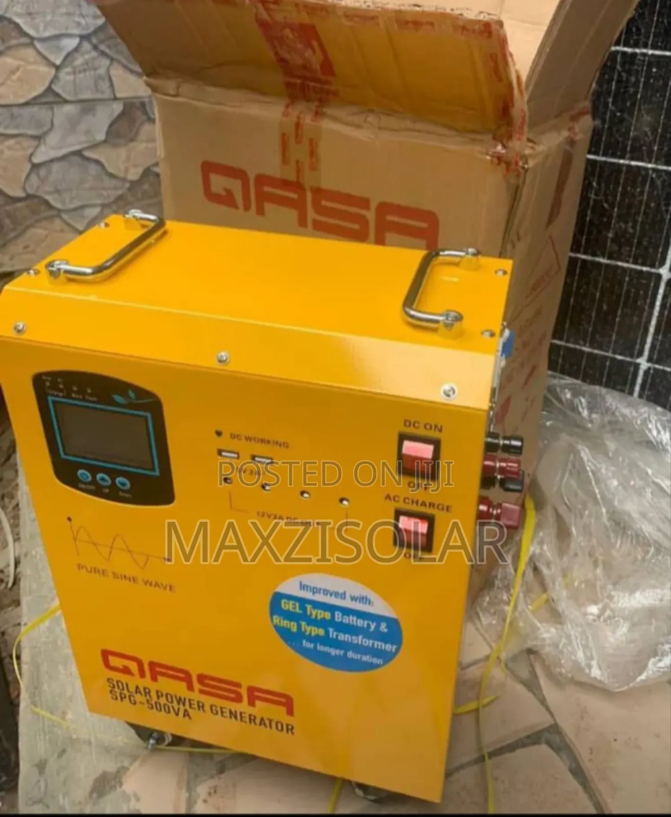 500va Qasa Solar Generator