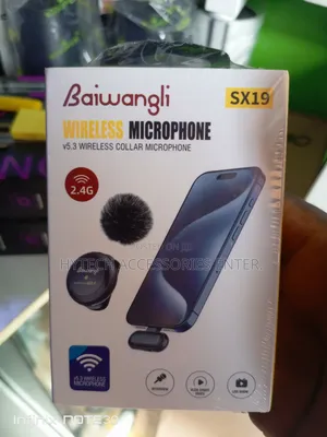 Phone Button Wireless Mic.