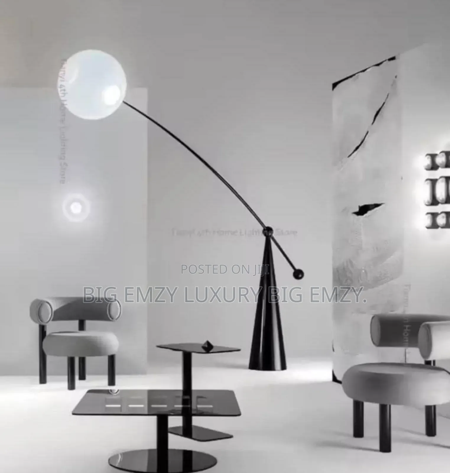 6.5ft Arc Floor Lamp or Bubble Floor Lamp.