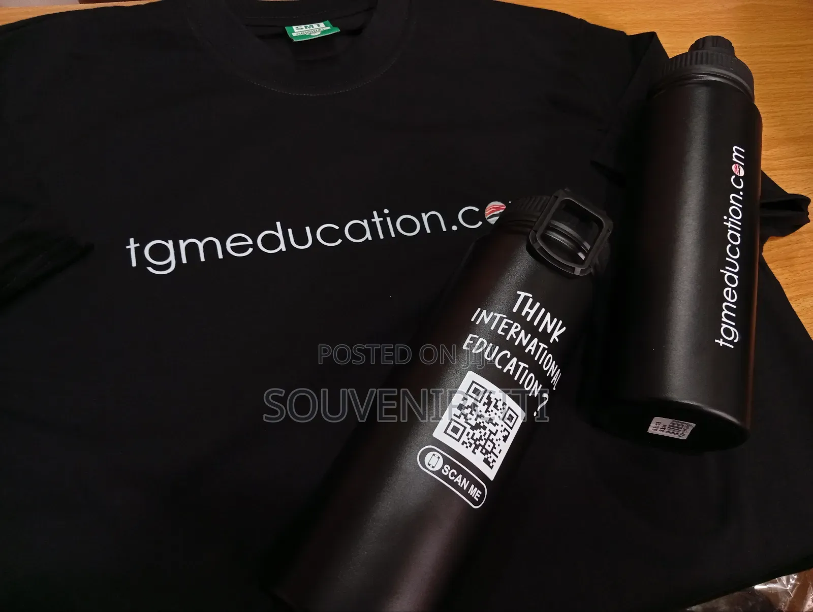 Branded T-Shirts and Flasks