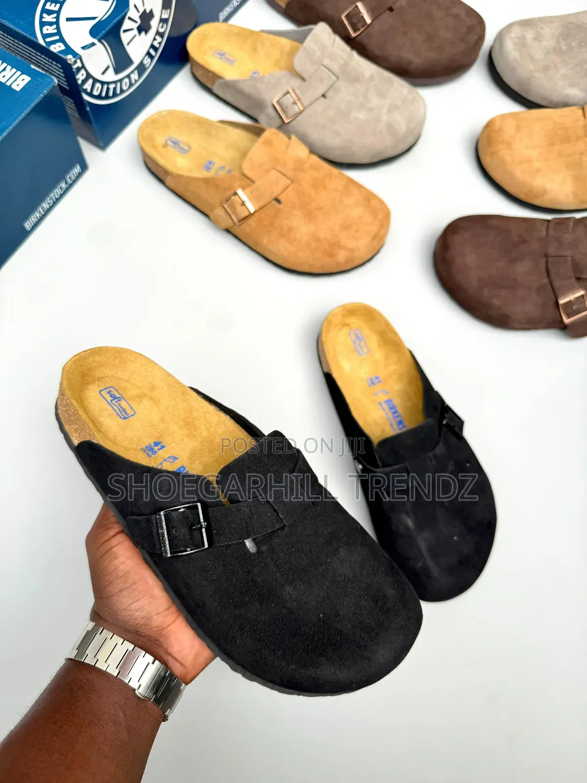 Men Birkenstock Mules/ Clogs