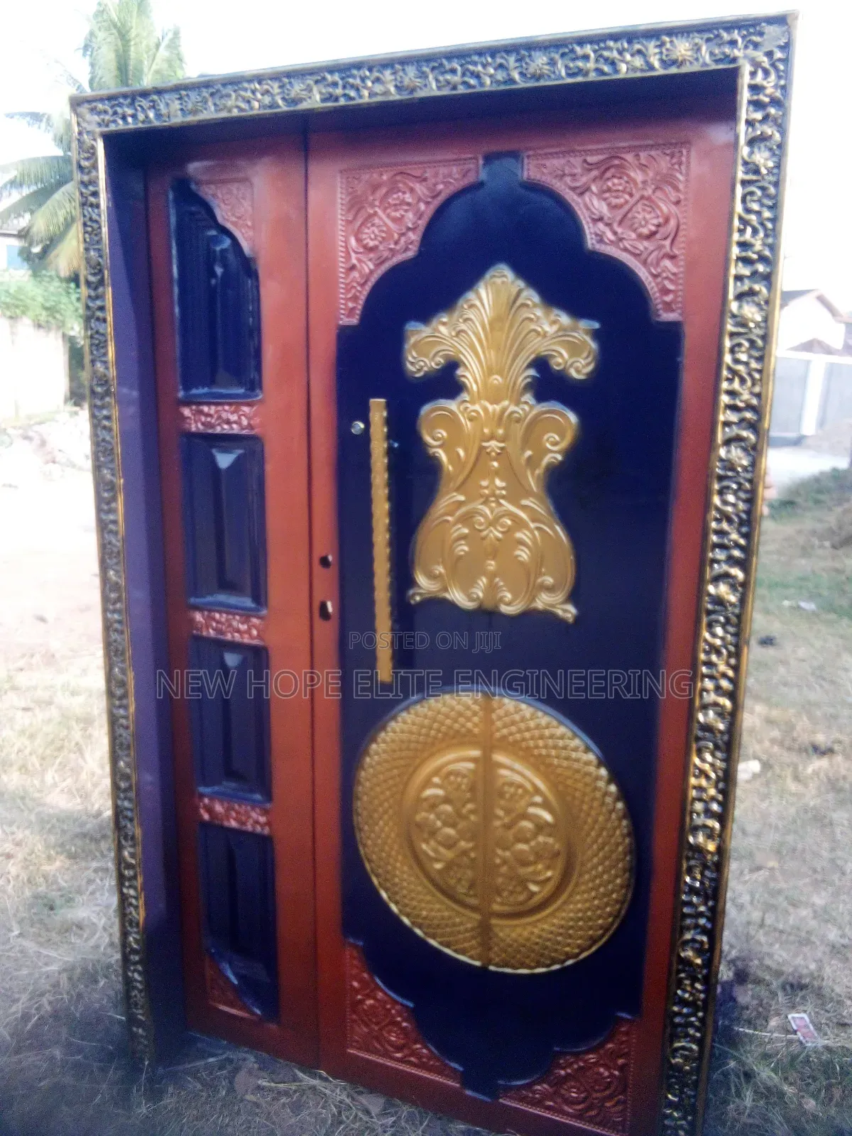Exterior Iron Door