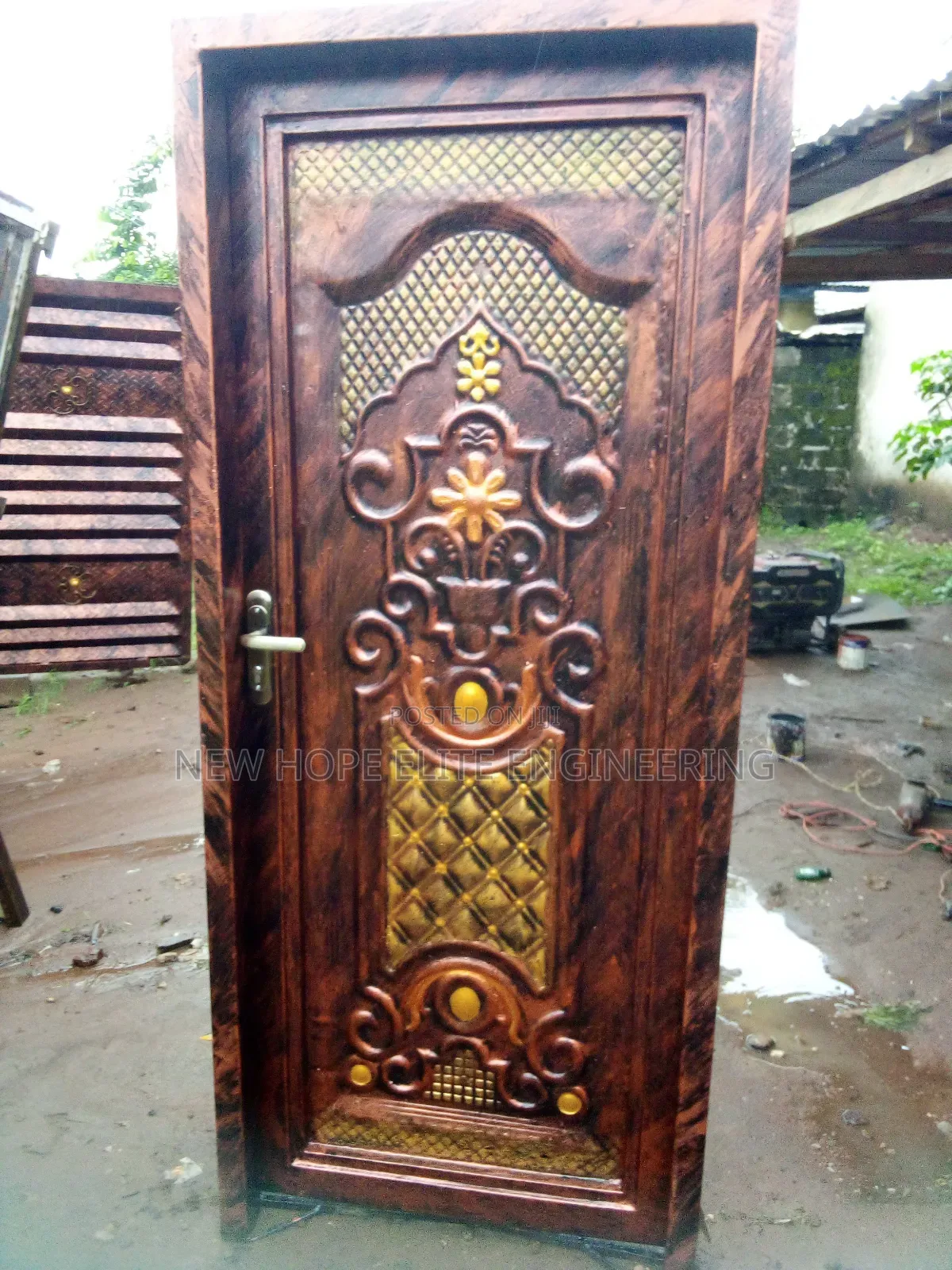 Exterior Iron Door