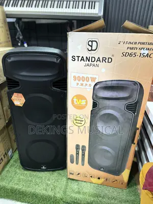 Professional Standard Japan Double 15 Rechargeable Wireless Pa System