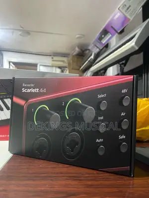 Focusrite Scarlett 4i4 4th Gen Usb-C Audio Interface