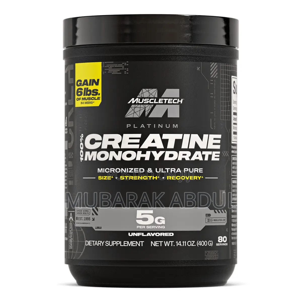 Muscletech Platinum Creatine Monohydrate