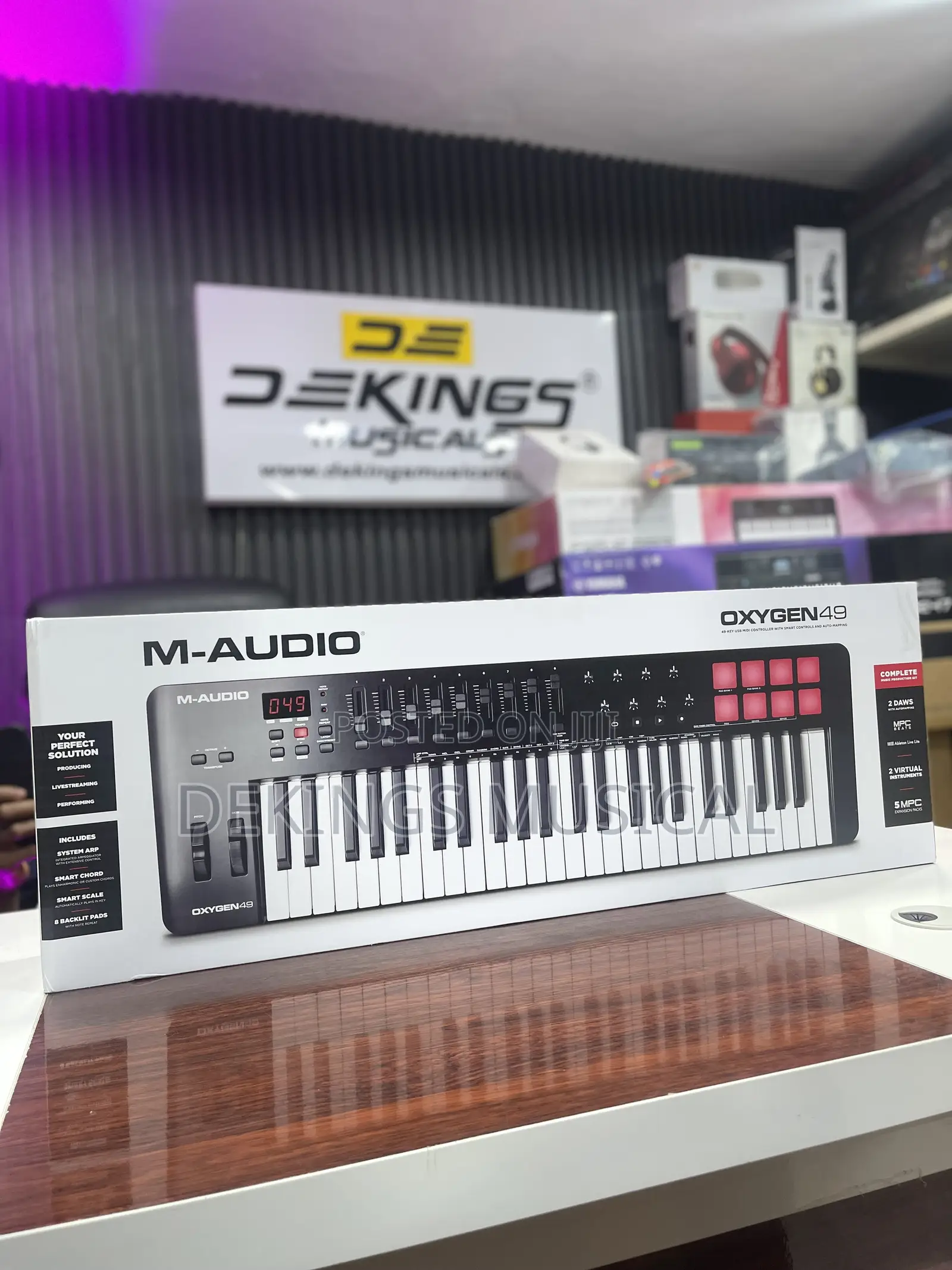 M-Audio Oxygen 49 Studio Usb Midi Keyboard Controller