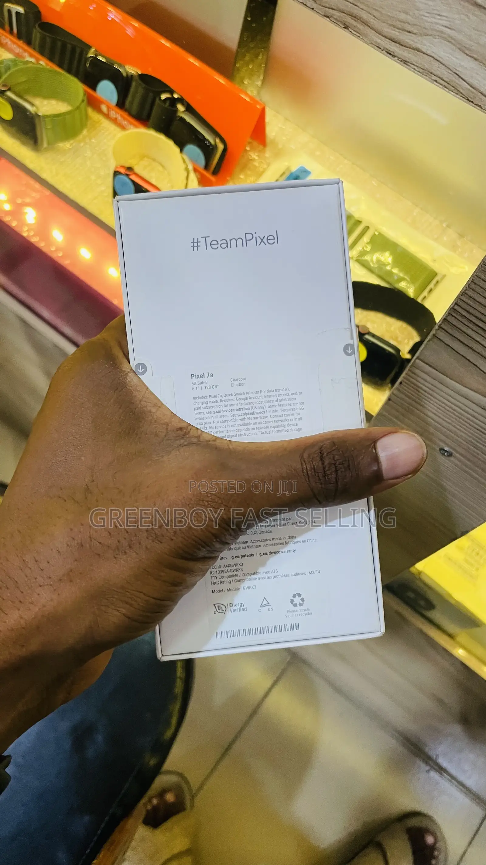New Google Pixel 7a 128 GB Black