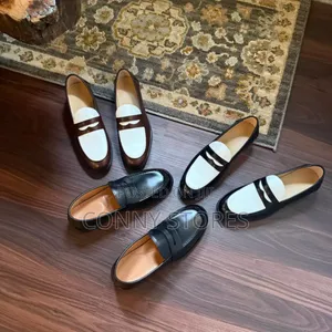 Vintage Calf Leather Loafers*