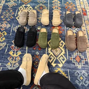 *Cop the Wrapped Suede Open Back Loafers*
