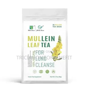 🌿 Mullein Leaf Tea – Natural Lung Cleanser