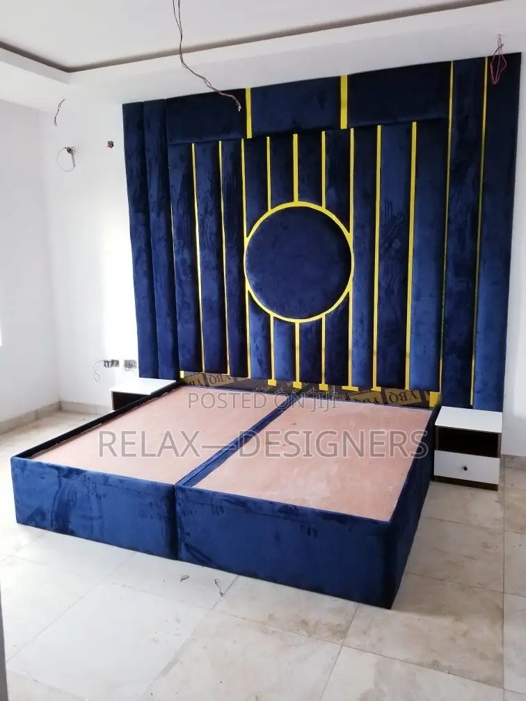 Double Design Padded Bed