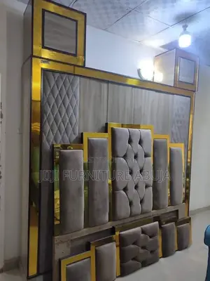 Bold Bed  With Gold