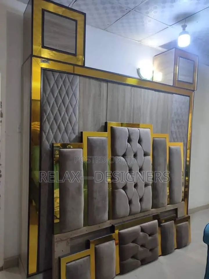 Bold Bed  With Gold