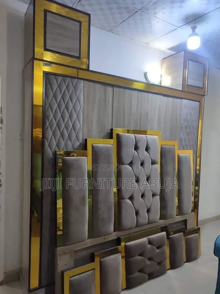 Bold Bed  With Gold