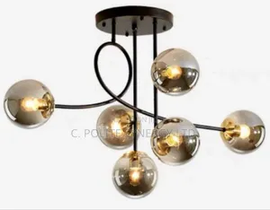Six Arms Smokey Globe