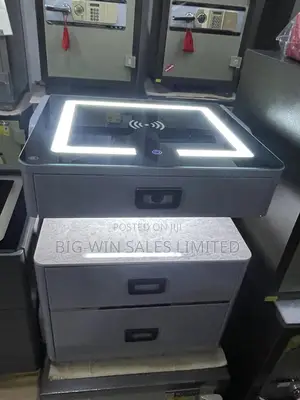 Smart Bed Side Table With Inbuilt Safe