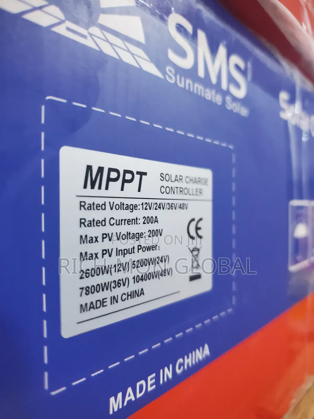 200amh SMS Charger Controller Available