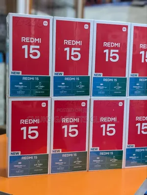 New Xiaomi Redmi 15C 4G 128 GB Red