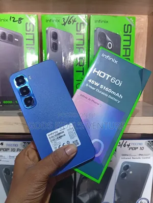 New Infinix Hot 60i 128 GB Blue