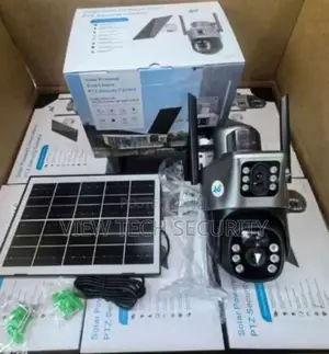 Dual Lenses Solar Camera 4g