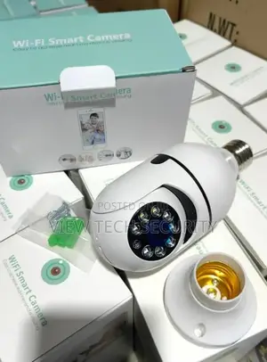 Wifi CCTV Camera PTZ Bulb