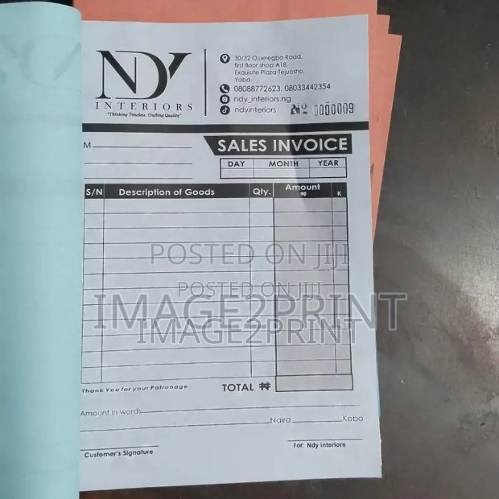 Invoice,Receipt,Waybill,Ncr Forms Printing