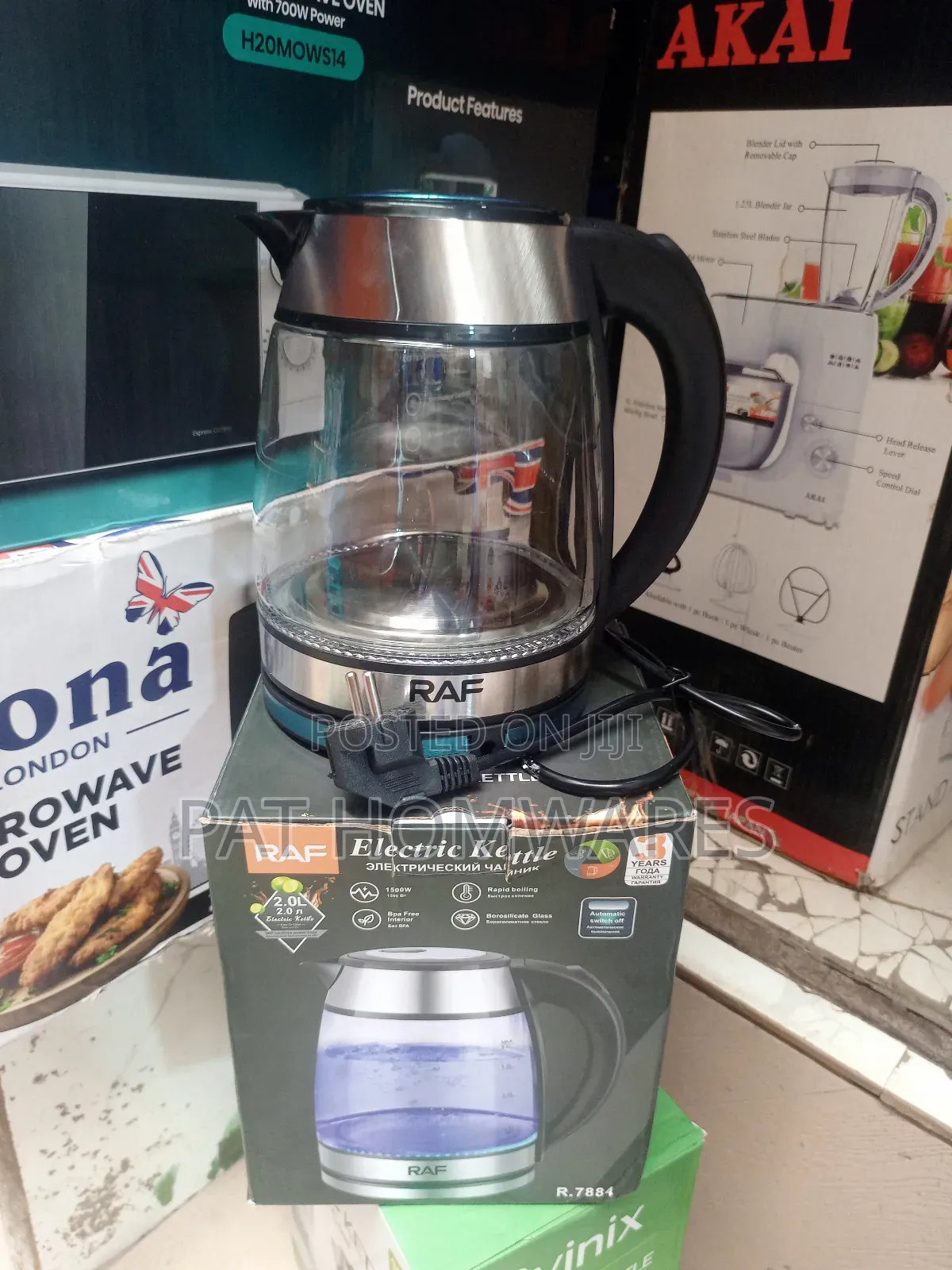 Electric Kettle 2l Glass