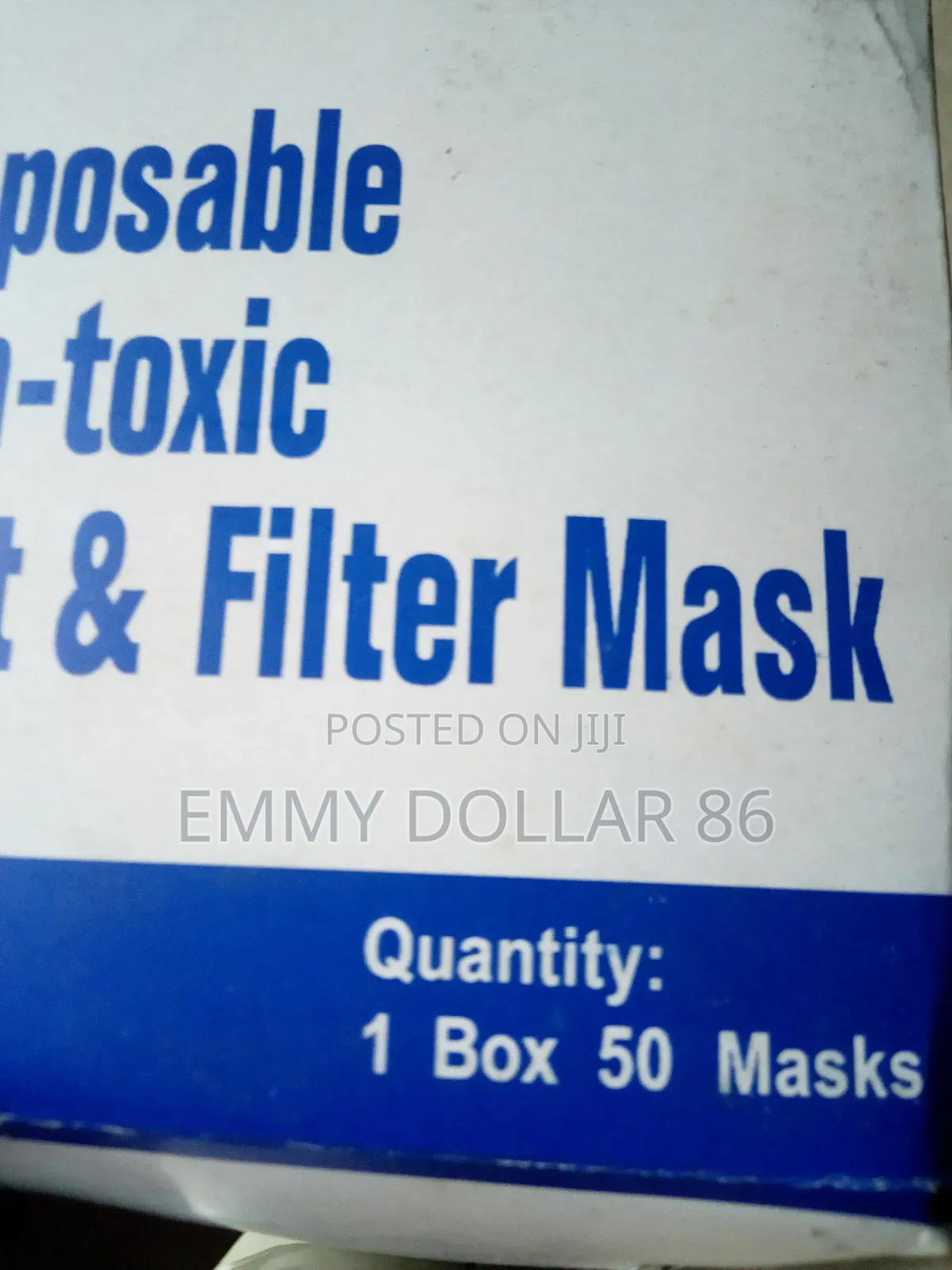 Nose Mask of All Types Available