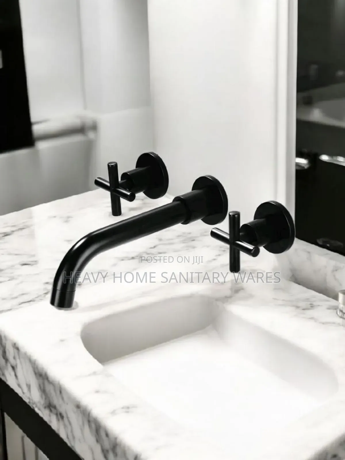 Double Concealed Basin Mixer