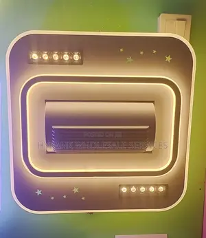 Ceiling Led Light Flush With Fan