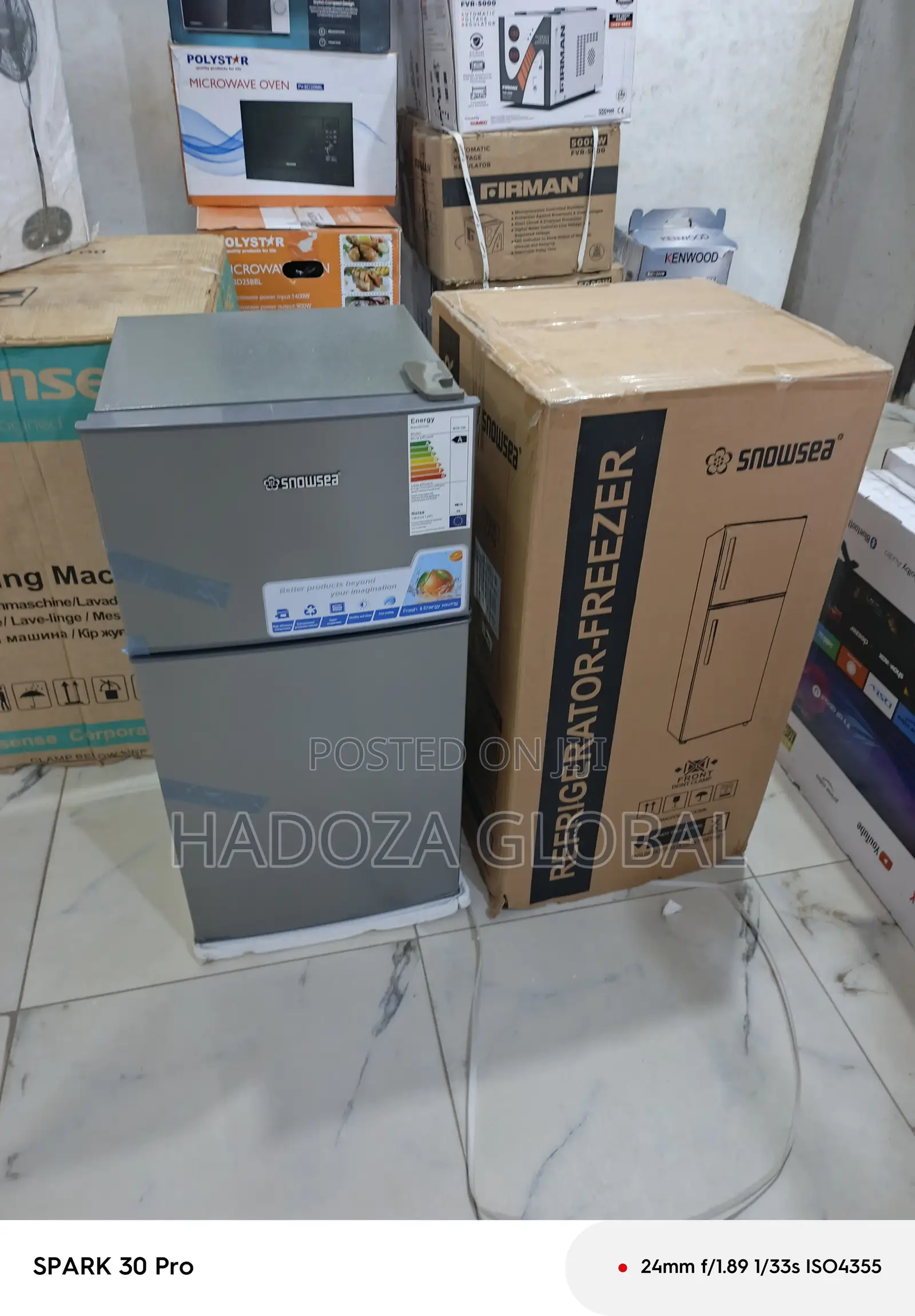Kitchen Fridge – Snowsea 136l With Two Doors