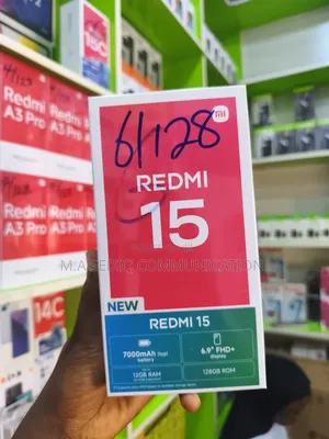 New Xiaomi Redmi 15 128 GB Black