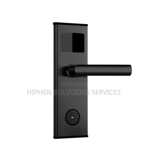 Alphar 01 Black Hotel Card Lock Installation in Nigeria
