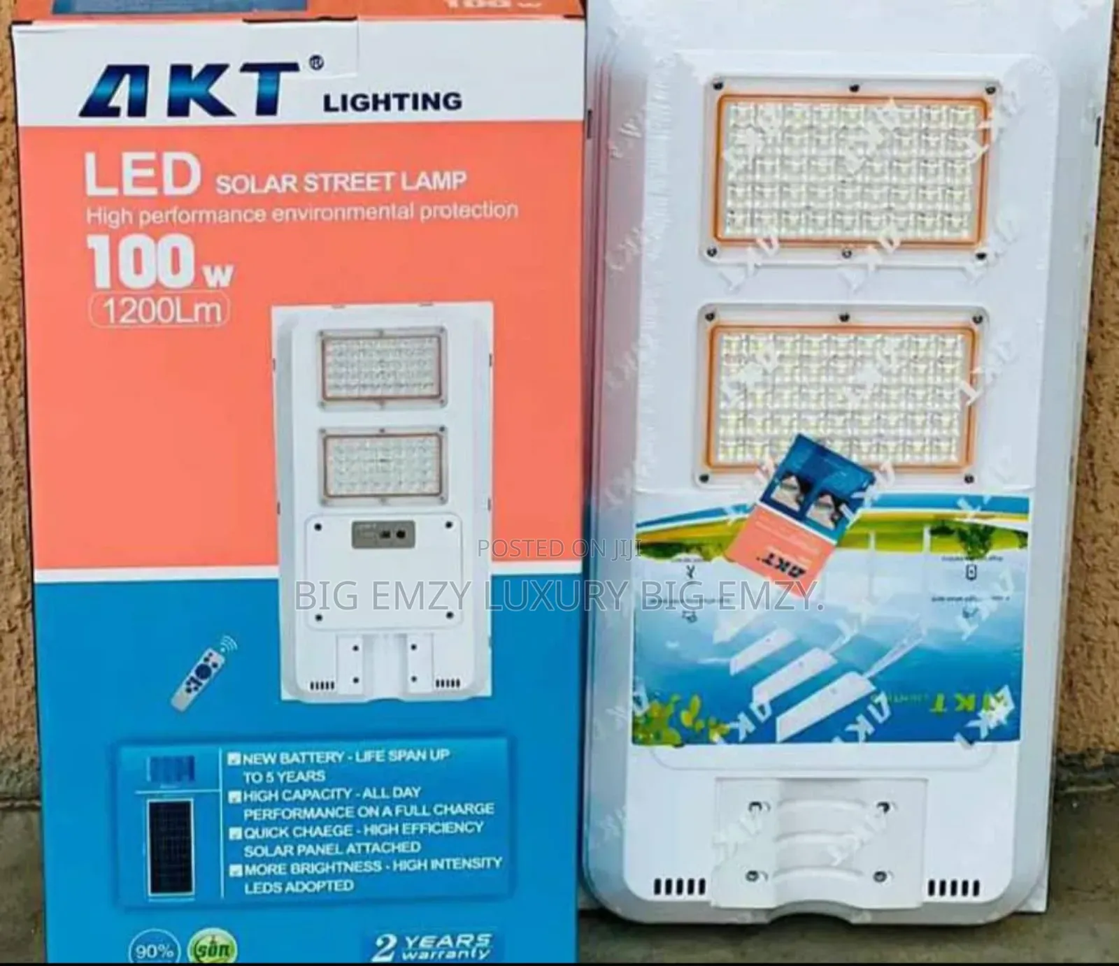 100w Akt Solar Light .