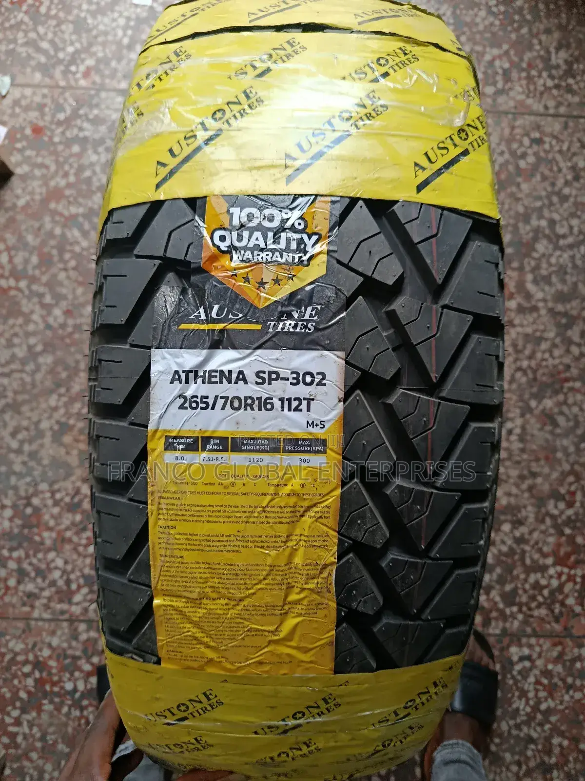 265/70r16 Austone Tyre