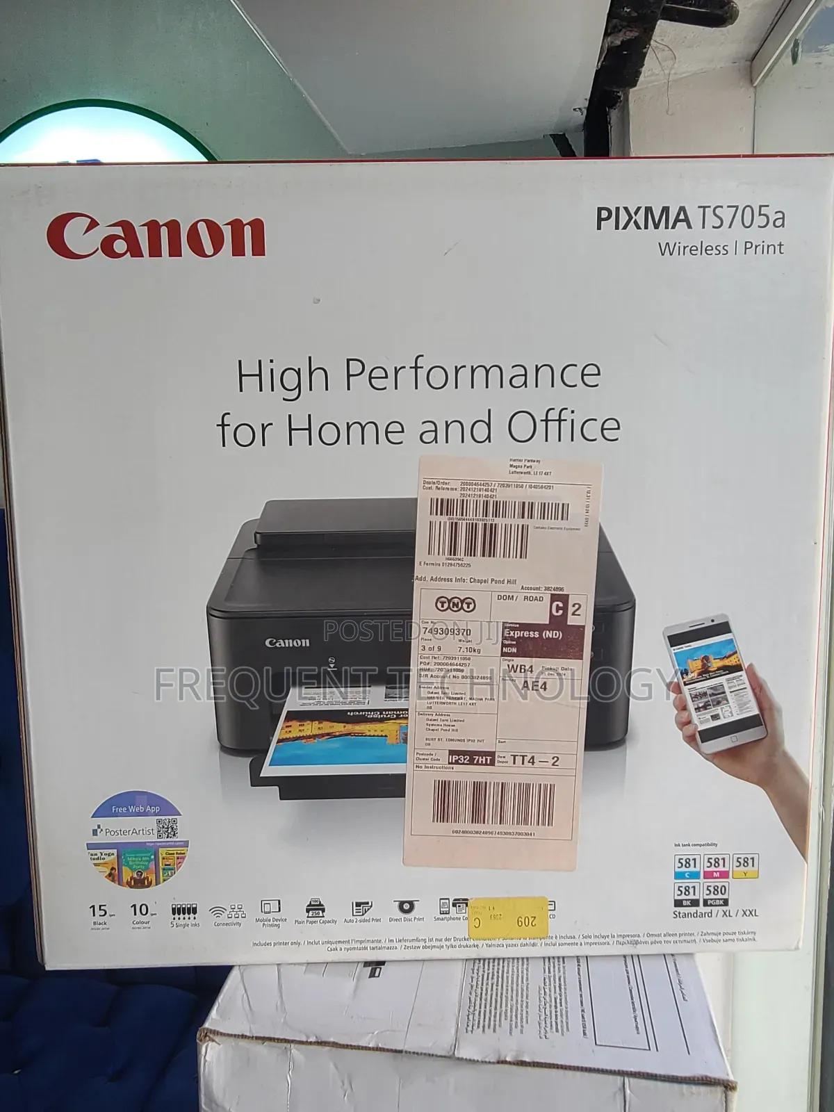 Canon Pixma Ts705a Inkjet Printer