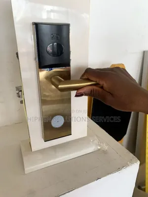 Alphar 01 Gold Hotel Card Lock Installation in Nigeria