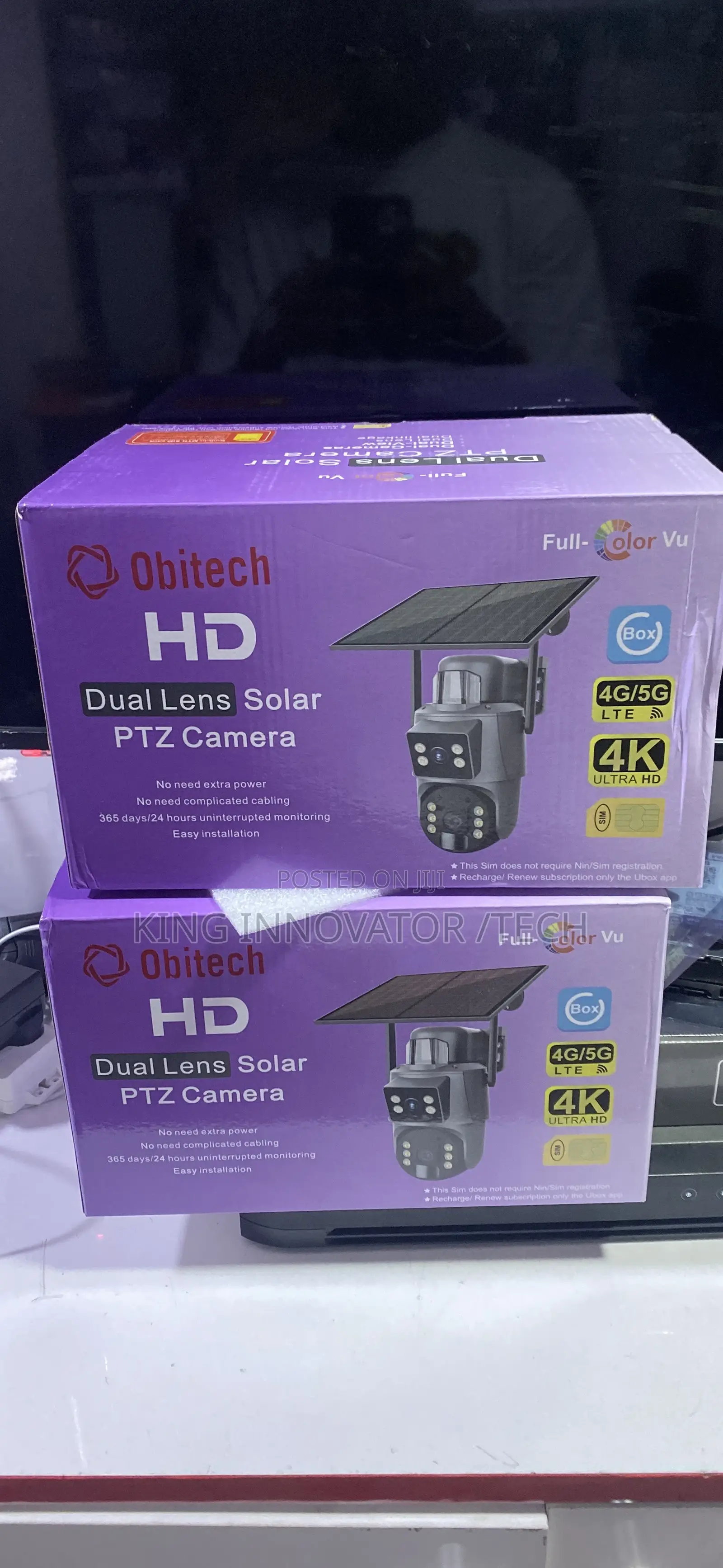 Hd Dual Lens Solar Ptz Camera Ubox