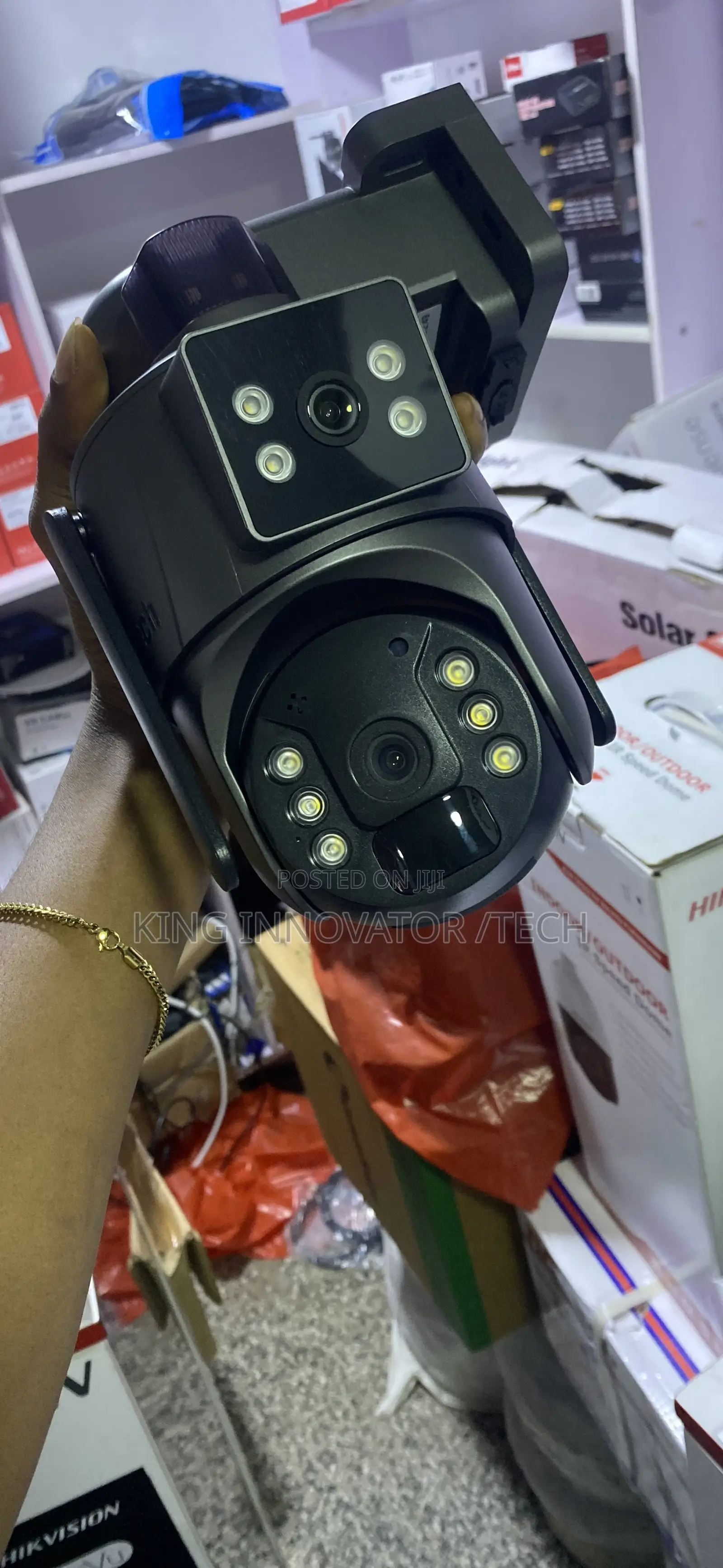 Hd Dual Lens Solar Ptz Camera Ubox