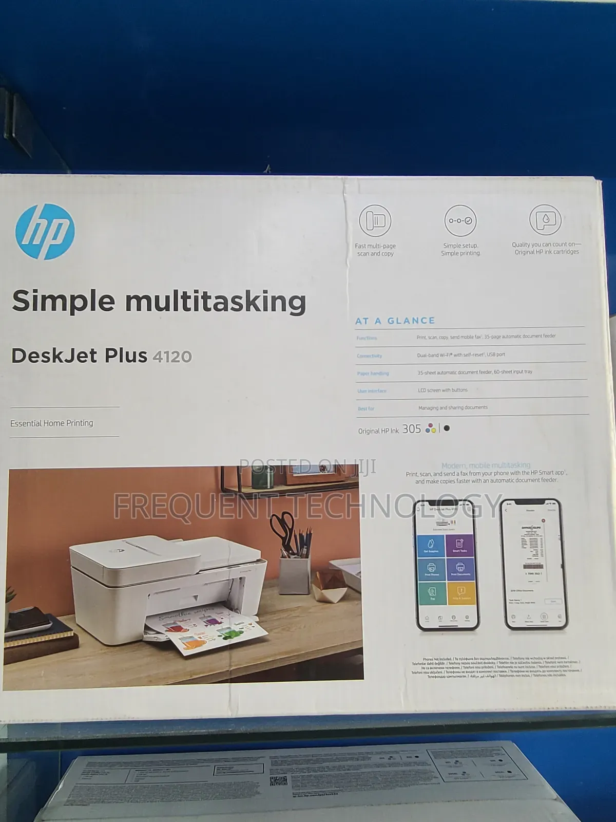 Hp Deskjet Plus 4120 Printer
