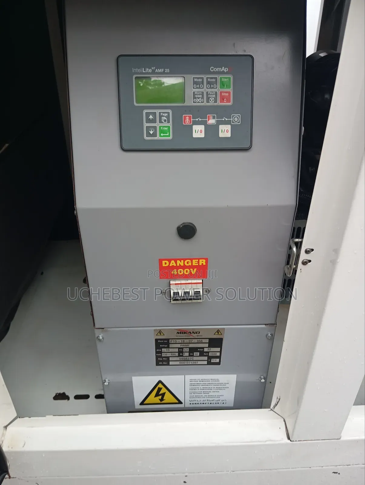 13kva Mikano Soundproof Perkins Generator