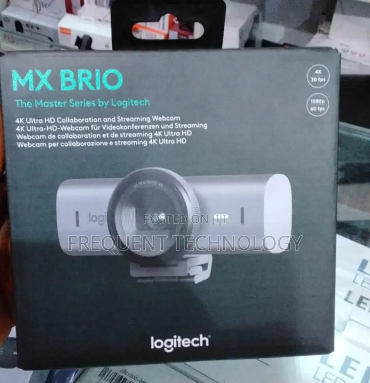 Mx Brio Logitech Webcam